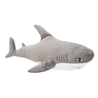 Βελούδινο παιχνίδι WP MERCHANDISE Καρχαρίας γκρι, 80 cm