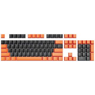 Dark Project KS-43 Keycaps PBT, ENG/RU/UA, Black / Orange