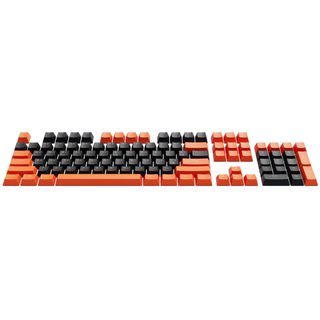 Dark Project KS-43 Keycaps PBT, ENG/RU/UA, Black / Orange