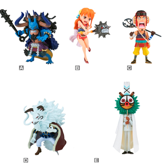 Bandai Banpresto One Piece Wanokuni Onigashima 8 World Collectables Blind box