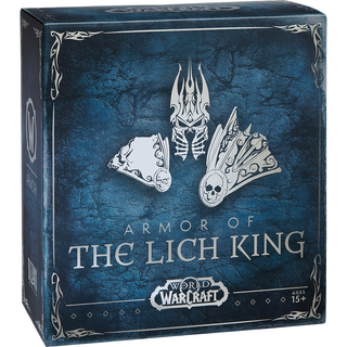 Blizzard World of Warcraft - Iconic Helm & Armor of Lich King Replica