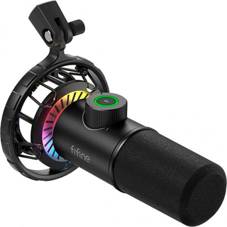 FIFINE K658 USB RGB Dynamic Microphone-Black