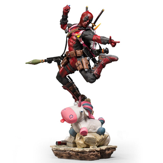 Iron Studios Marvel Comics - Άγαλμα Deadpool Deluxe, Bds Art Κλίμακα 1/10