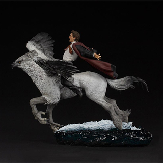 Iron Studios Harry Potter - Harry Potter and Buckbeak  Statue Deluxe Art Scale 1/10