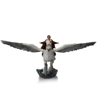 Iron Studios Harry Potter - Harry Potter and Buckbeak  Statue Deluxe Art Scale 1/10