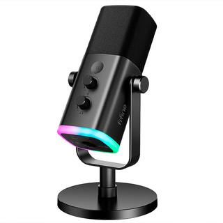 FIFINE AM8 Dynamic RGB microphone, Black