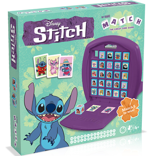 Winning Moves Top Trumps Match - Stitch Multilingual Board Game