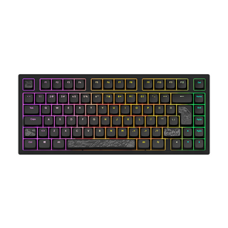 Dark Project ALU Terra Nostra Black - Wired Gaming Keyboard (ISO DE)