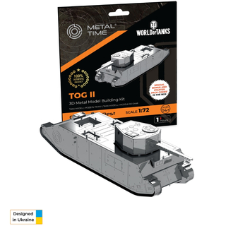 TOG II* Static model DIY kit of tank, 29 parts