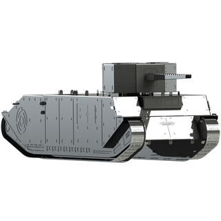 TOG II* Static model DIY kit of tank, 29 parts
