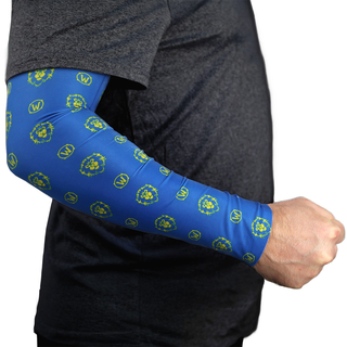 World of Warcraft Alliance seamless gaming arm sleeve blue, S