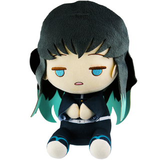 Bandai Banpresto Demon Slayer: Kimetsu no Yaiba - Mitsuri Kanroji/Muichiro Tokito-(B:Muichiro Tokito) Big Plush