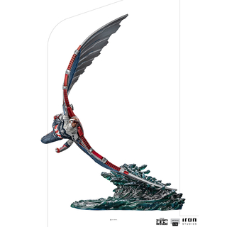 Iron Studios The Falcon and the Winter Soldier - Captain America Sam Wilson� Statue Delux Art Scale 1/10