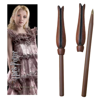 Noble Collection Harry Potter - Luna Wand Pen and Bookmark