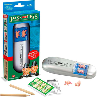 Winning Moves Pass The Pigs - Dice Game English