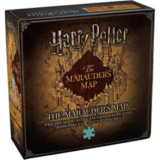 Noble Collection Harry Potter - Ο χάρτης του κακοποιού Παζλ με εξώφυλλο