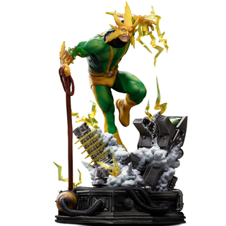Iron Studios Spider-Man vs Villains: Electro - Spider-Man vs Villains Diorama BDS Art Scale 1/10