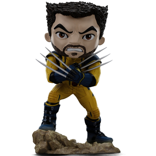 Iron Studios Deadpool and Wolverine: Wolverine Unmasked MiniCo