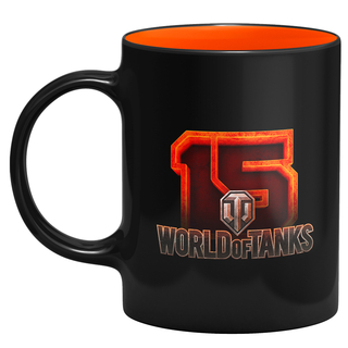 Κούπα WORLD OF TANKS 15 Anniversary Logo, 330 ml