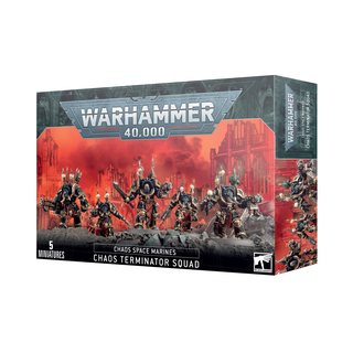 Warhammer 40,000 - Chaos Space Marines: Space Marines: Terminators 5 Miniatures: Terminators 5 Miniatures