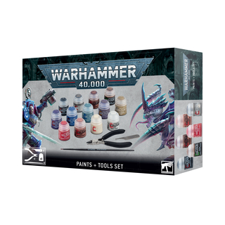 Warhammer 40,000 - 40K χρώματα + εργαλεία Eng/Spa/Port/Latv/Rom