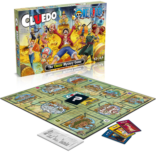 Winning Moves One Piece - Cluedo Mystery Board Game English