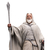 Weta Workshop Η τριλογία του Άρχοντα των Δαχτυλιδιών - Γκάνταλφ ο Λευκός, κλασική σειρά αγαλμάτων κλίμακας 1:6