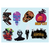 Jinx Cyberpunk 2077 - Gadget Sticker Sticker Multicolor, 3 pcs