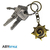 Hearthstone - Rosace Keychain 3D, Metal