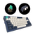 Dark Project / KD83A LTD Aluminum / Ivory & Navy Blue - Gateron Cap Teal RGB (ENG/UA)