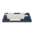 Dark Project / KD83A LTD Aluminum / Ivory & Navy Blue - Gateron Cap Teal RGB (ENG/UA)