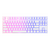 Dark Project KD87A Pudding White - Gateron Cap Teal RGB (ENG/UA)