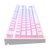 Dark Project KD87A Pudding White - Gateron Cap Teal RGB (ENG/UA)