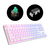 Dark Project KD87A Pudding White - Gateron Cap Teal RGB (ENG/UA)