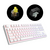 Dark Project One KD87A White - Gateron Mech. Yellow RGB (ENG/UA)