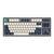 Dark Project / KD87B LTD Aluminum / Black & Cloud Grey - Gateron Cap Teal RGB (ENG/UA)