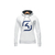 SK Gaming - Женска блуза с качулка White, M