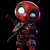 Iron Studios & Minico X-Men - Deadpool Figure