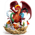 Iron Studios Dungeons and Dragons - Tiamat Battle Statue Demi Art Scale 1/20