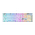 Dark Project One KD104A White - Gateron Mech. Yellow RGB (ENG/UA)