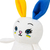 Plush toy WP MERCHANDISE Bunny Melania 14 cm