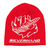 Jinx Cyberpunk 2077 - Going Solo Reversible Beanie Grey - Red