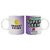 Abysse Retro Gaming - Mug 320ml - Happy Mix - Super Geek