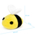 Plush toy WP MERCHANDISE Bee Zhuzha 10.5 cm