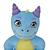Plush toy WP MERCHANDISE Dragon Lala 33 cm