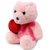 Plush toy WP MERCHANDISE Bear Ellie with a heart 21cm