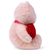 Plush toy WP MERCHANDISE Bear Ellie with a heart 21cm