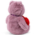 Plush toy WP MERCHANDISE Bear Mary with a heart 21cm