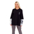 FragON tie dye long sleeve T-shirt, grey, S
