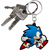 Abysse Sonic - Keychain PVC Sonic run